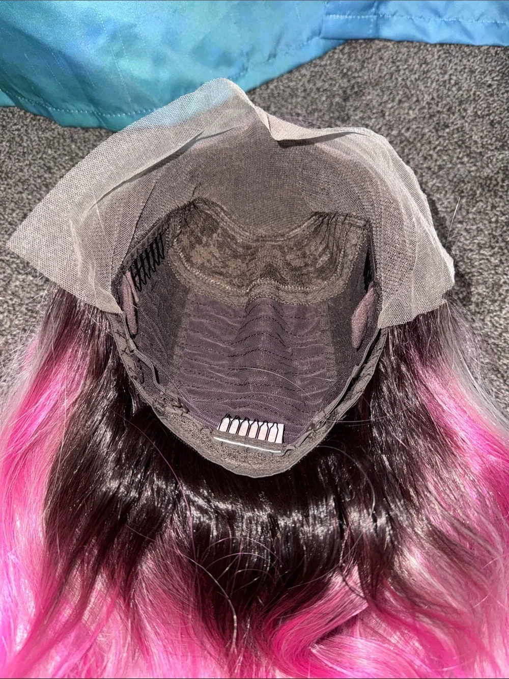 Shiloh Lace Front Wig - Pink Ombre